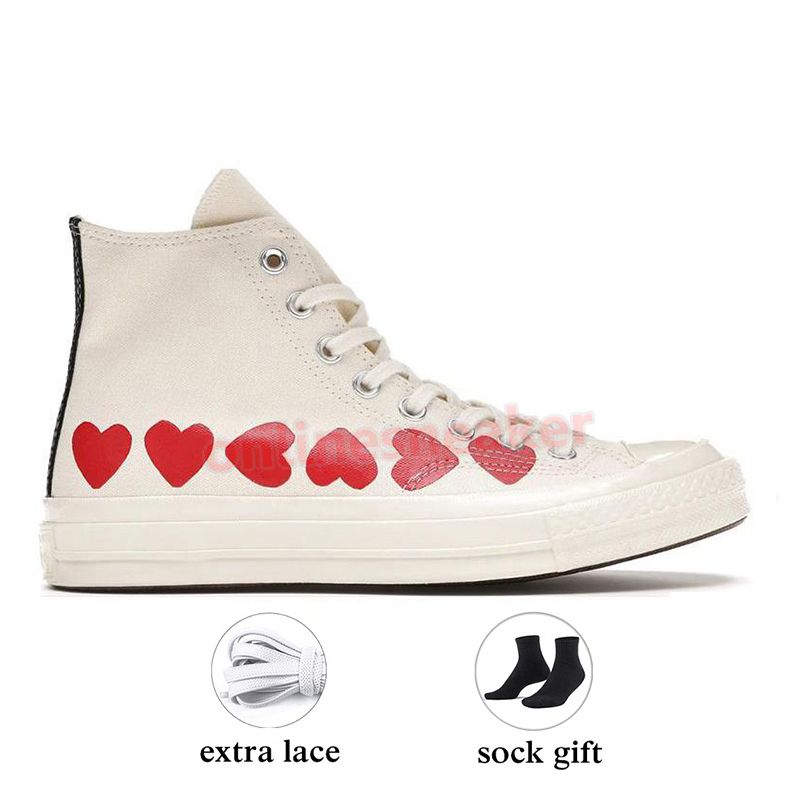 C34 High Multi-Heart White 36-45