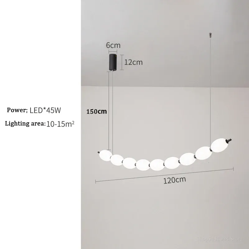 3 färglampor svart 120 cm