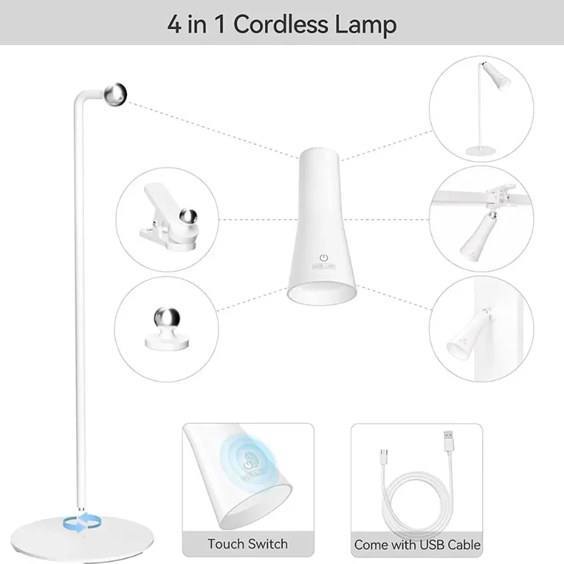 4 in 1 Schreibtischlampe