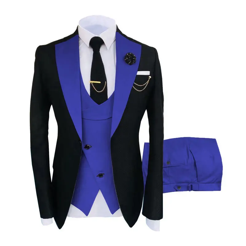 3 Pcs Set Royal Blue