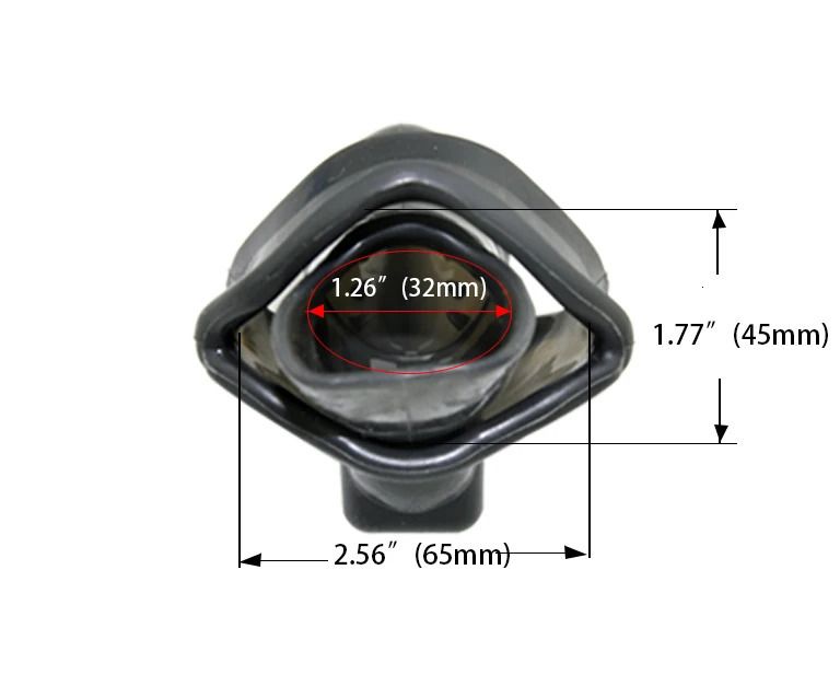 Schwarz 45mm Ring