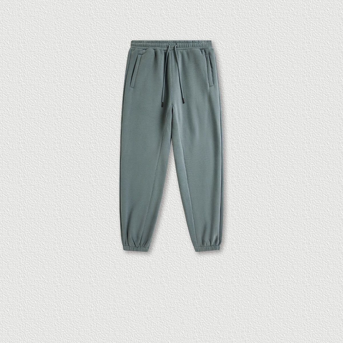 Gray-green pants