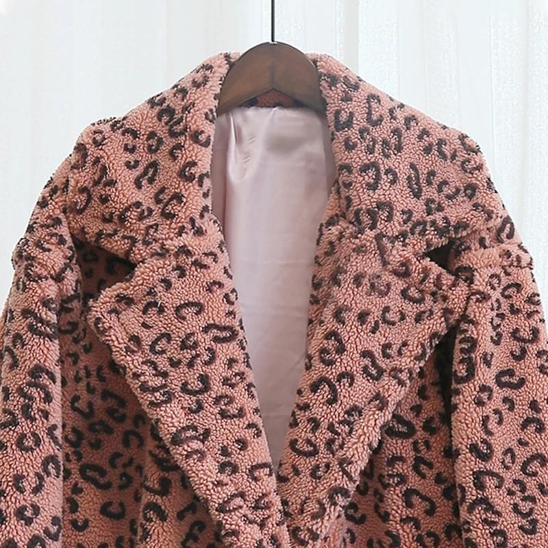 pembe leopar ceket