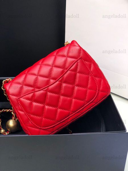 red real leather
