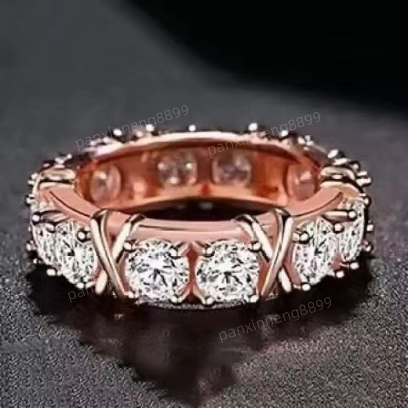 Rose Gold+White Diamond