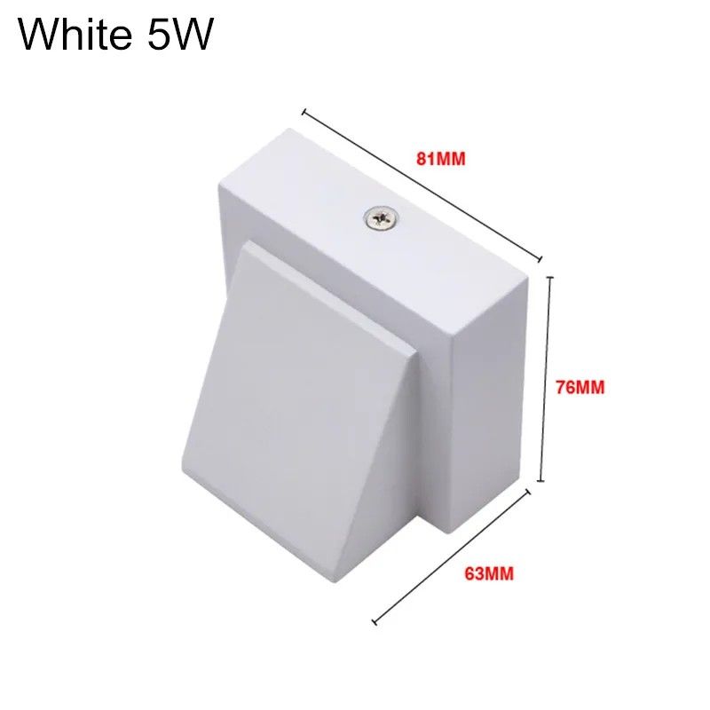 5W 화이트 바디 따뜻한 화이트