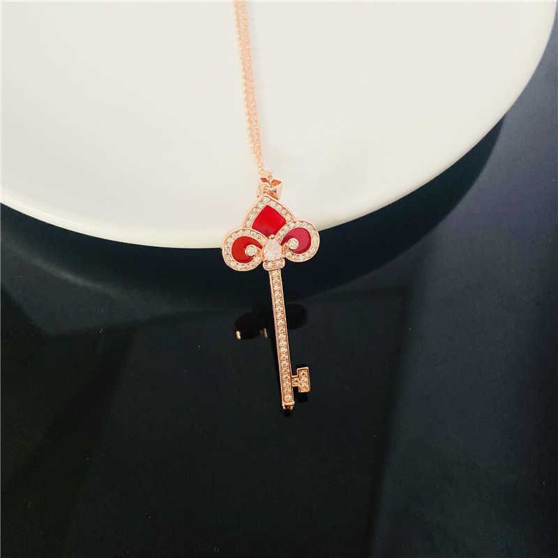 Rose Gold Key Necklace