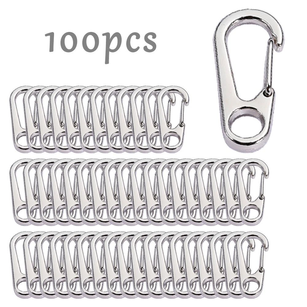 Zilver-100 stuks-33 mm x 14 mm