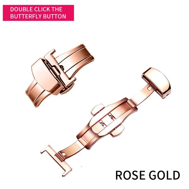 Rose Gold Buckle-14mm