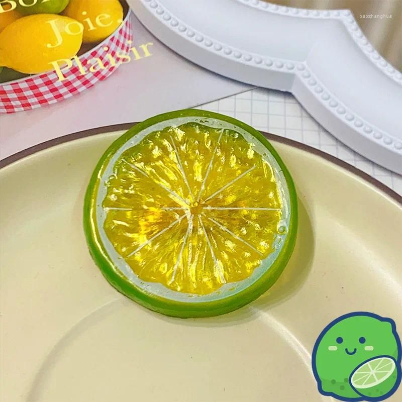 6 Green Lemon Slice