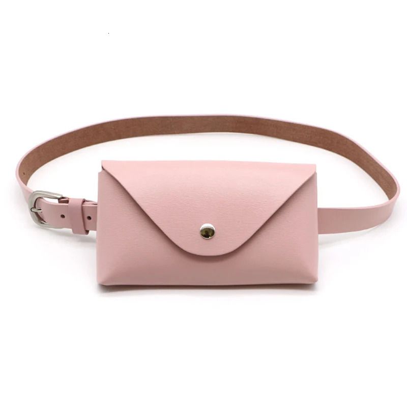 pink waist bag