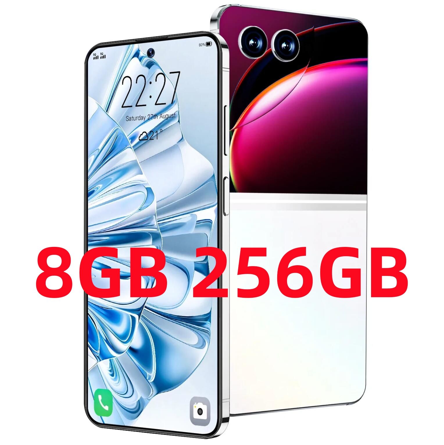 화이트 8GB 256GB.