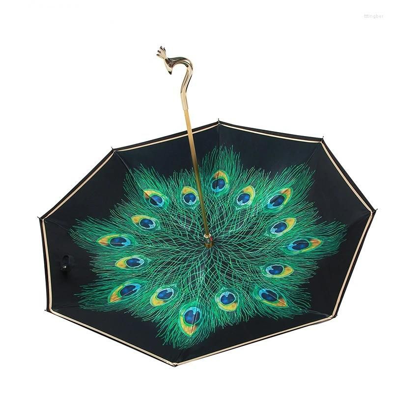 Peacock umbrella