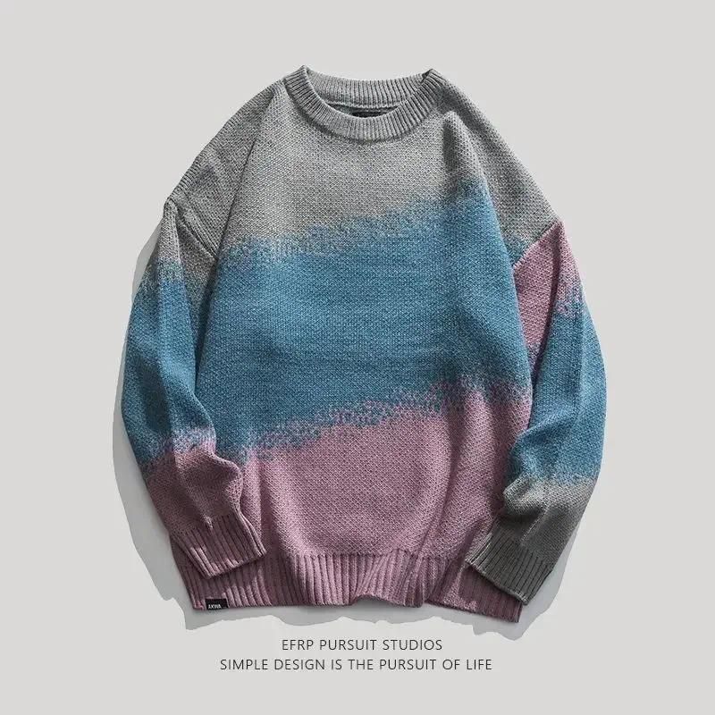 Grauer Pullover