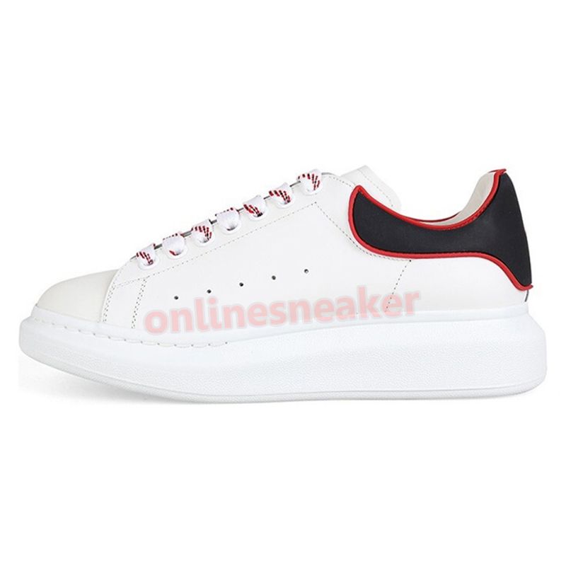 B28 White Black Red Outline 36-44