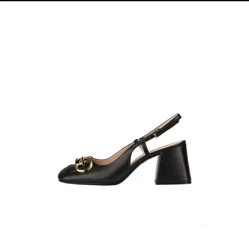 black (sandals) 7cm