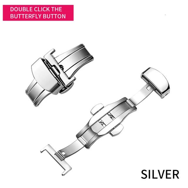 Silver Buckle-22mm