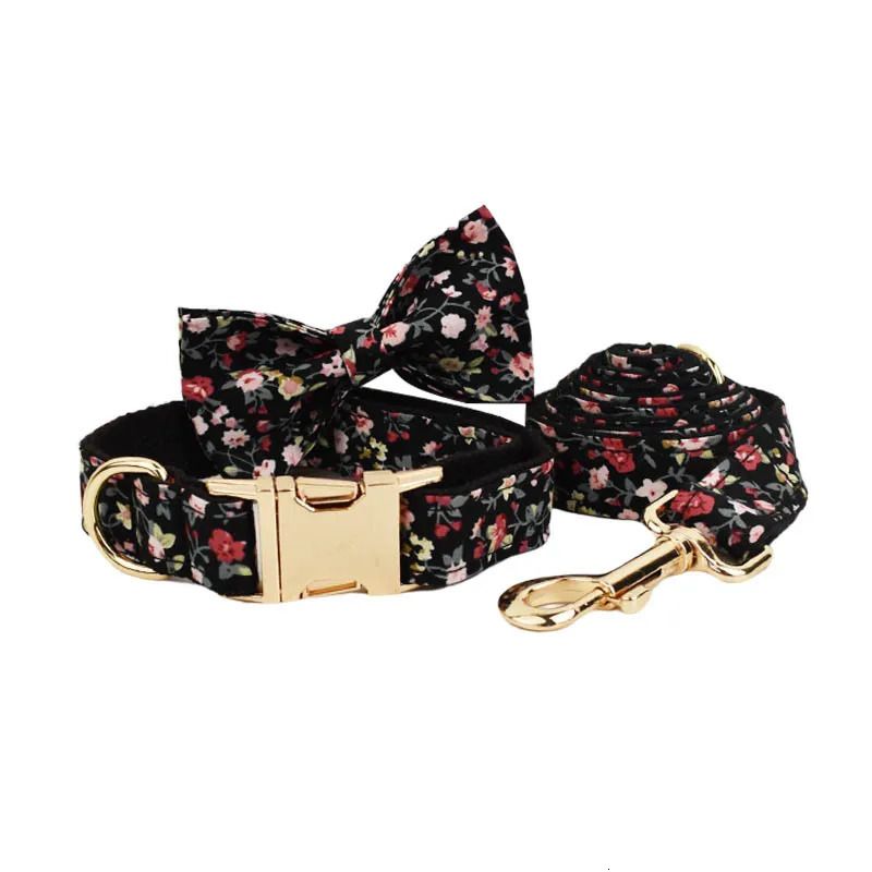 Bow Collar Leash Set