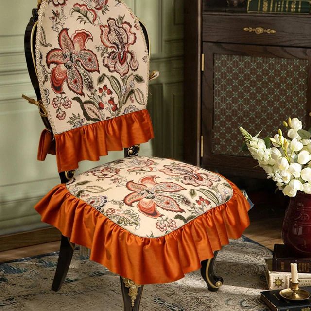 Orange-1pc Chair Cover