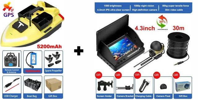 5200 Mah 4.3in 30m