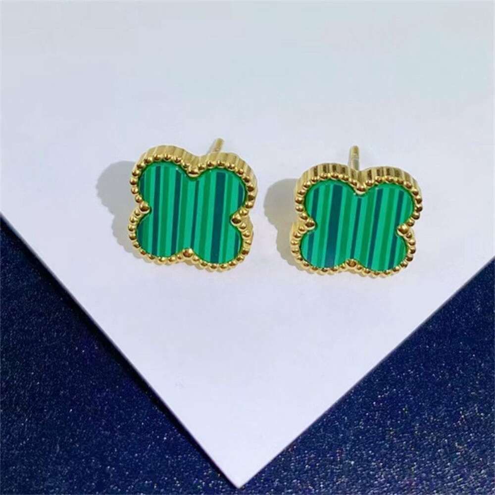 6607 Earrings Green