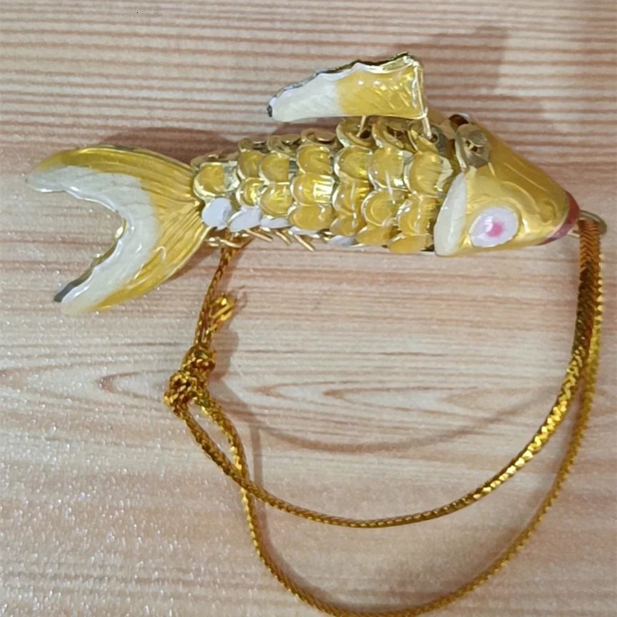 Yellow with Rope-Fish 6cm about