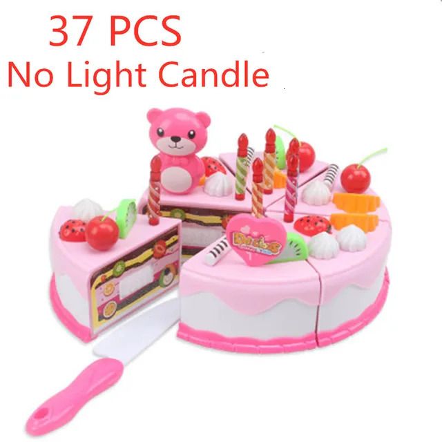 37pcs Pink No Light