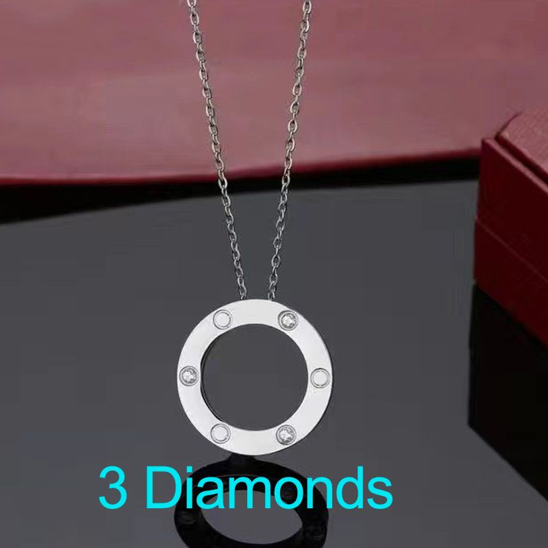 5#Avec boîte#Collier en argent