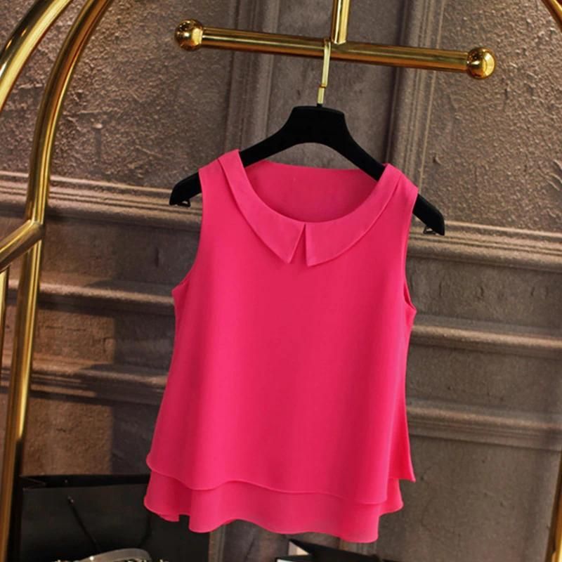 Blusa de rosa