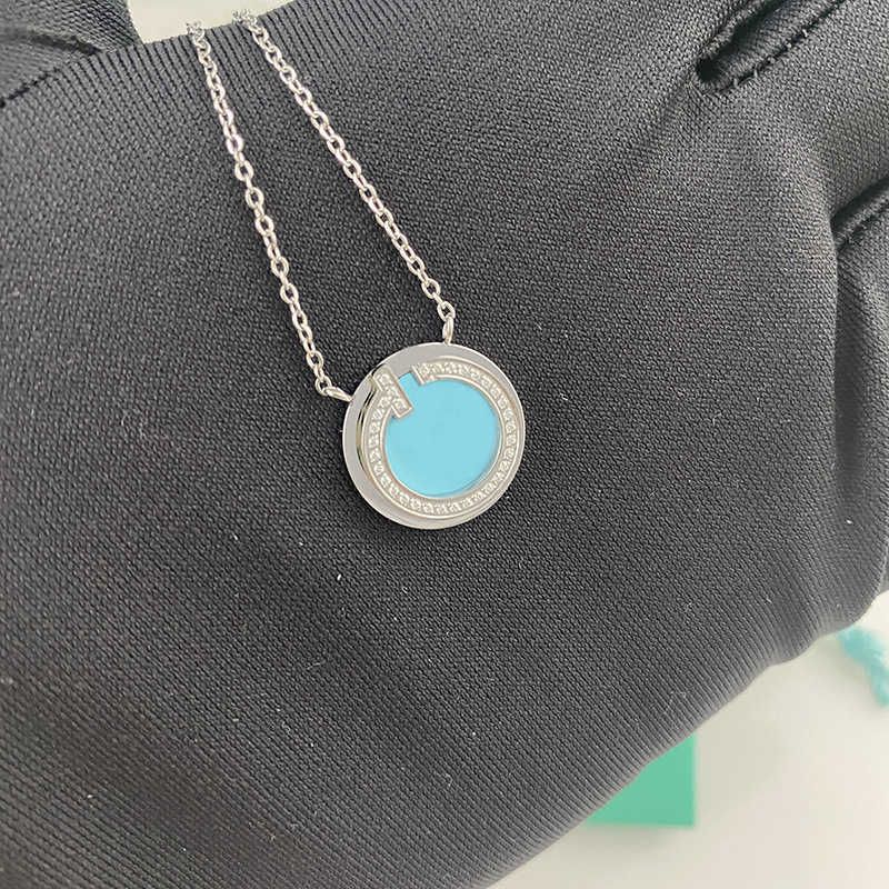 Silver + Blue Bay t Family New Necklace