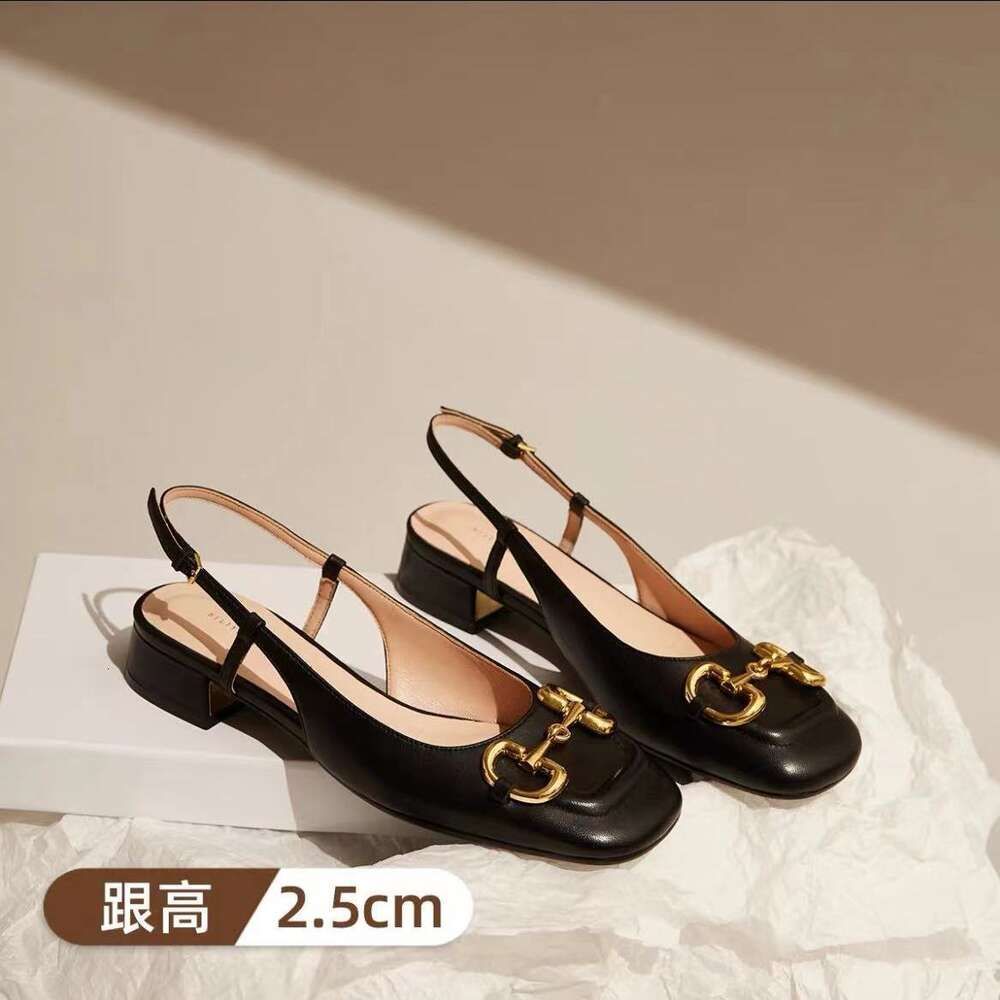 black (sandals) 3cm