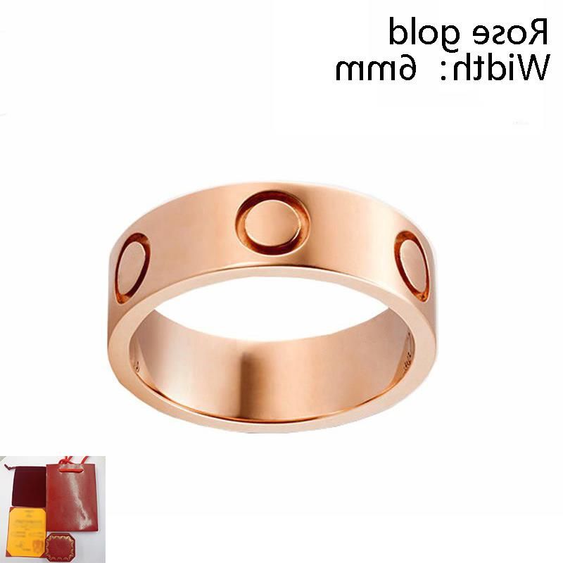 Rose Gold-6mm+Box