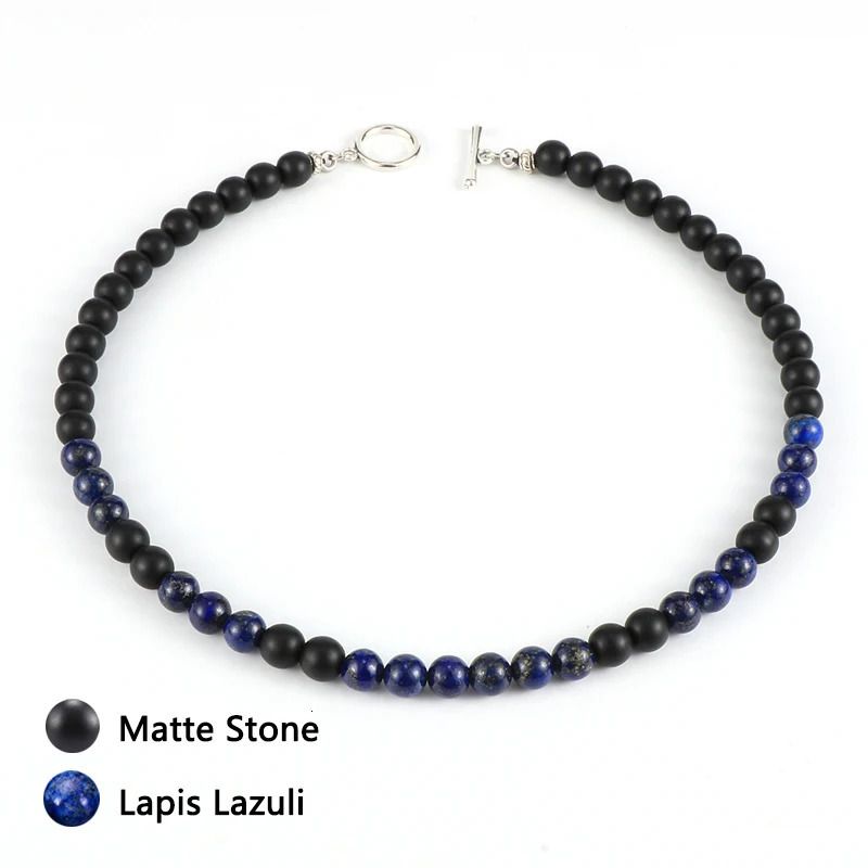 Lapis Lazuli Matte-45 CM 18 cali