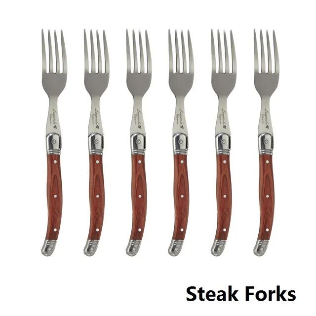 6pcs Steak Forks