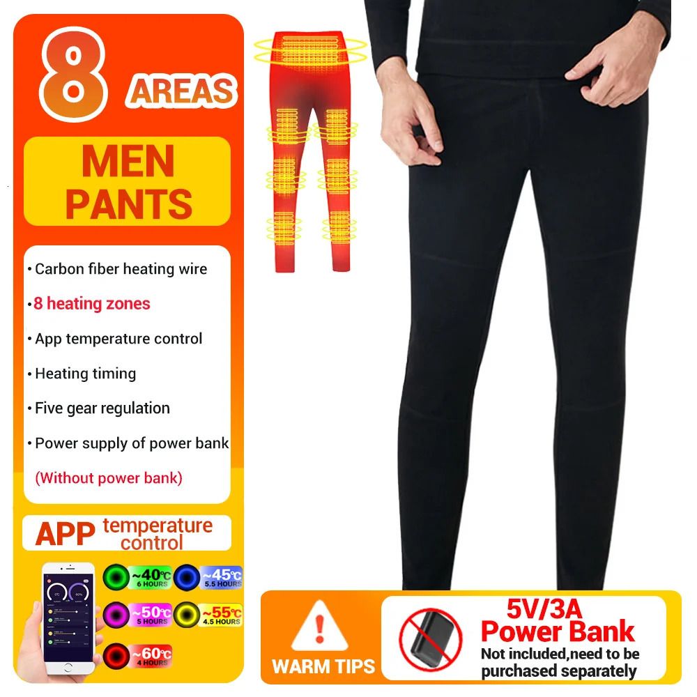 8 pantalons de zone hommes