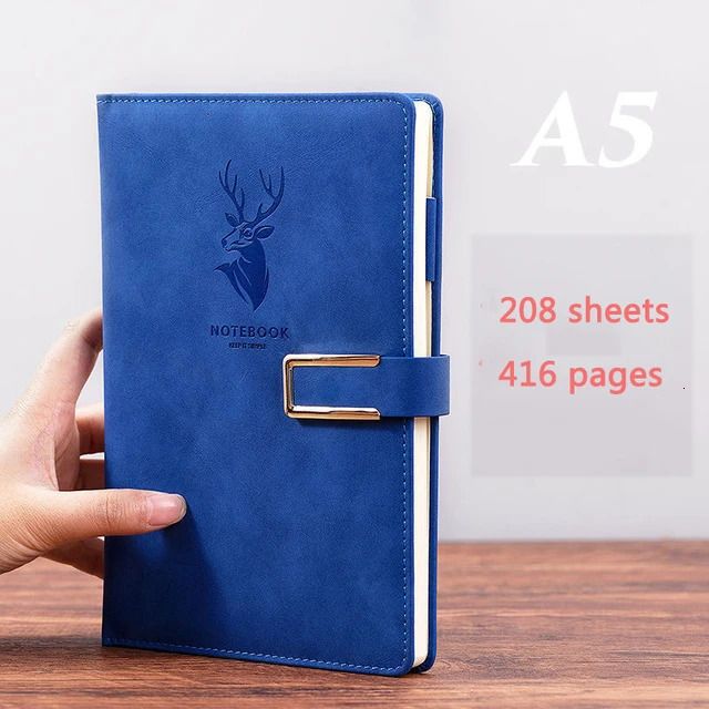 Blue 416 Pages-A5