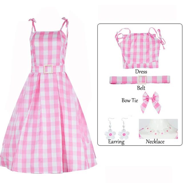 PLAID DRESS SET1