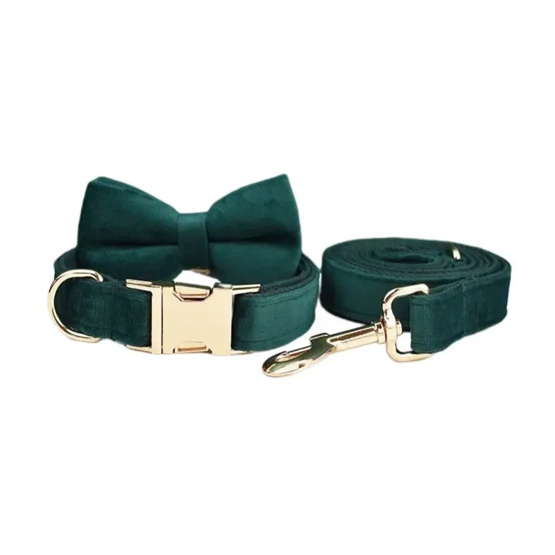 Bow Collar Leash Set