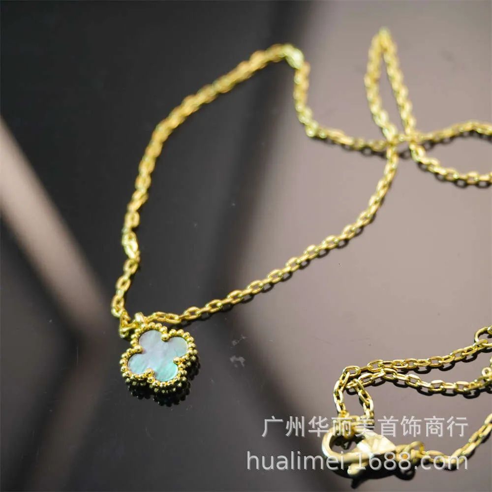 Mini Gold Grey Fritillaria Necklace