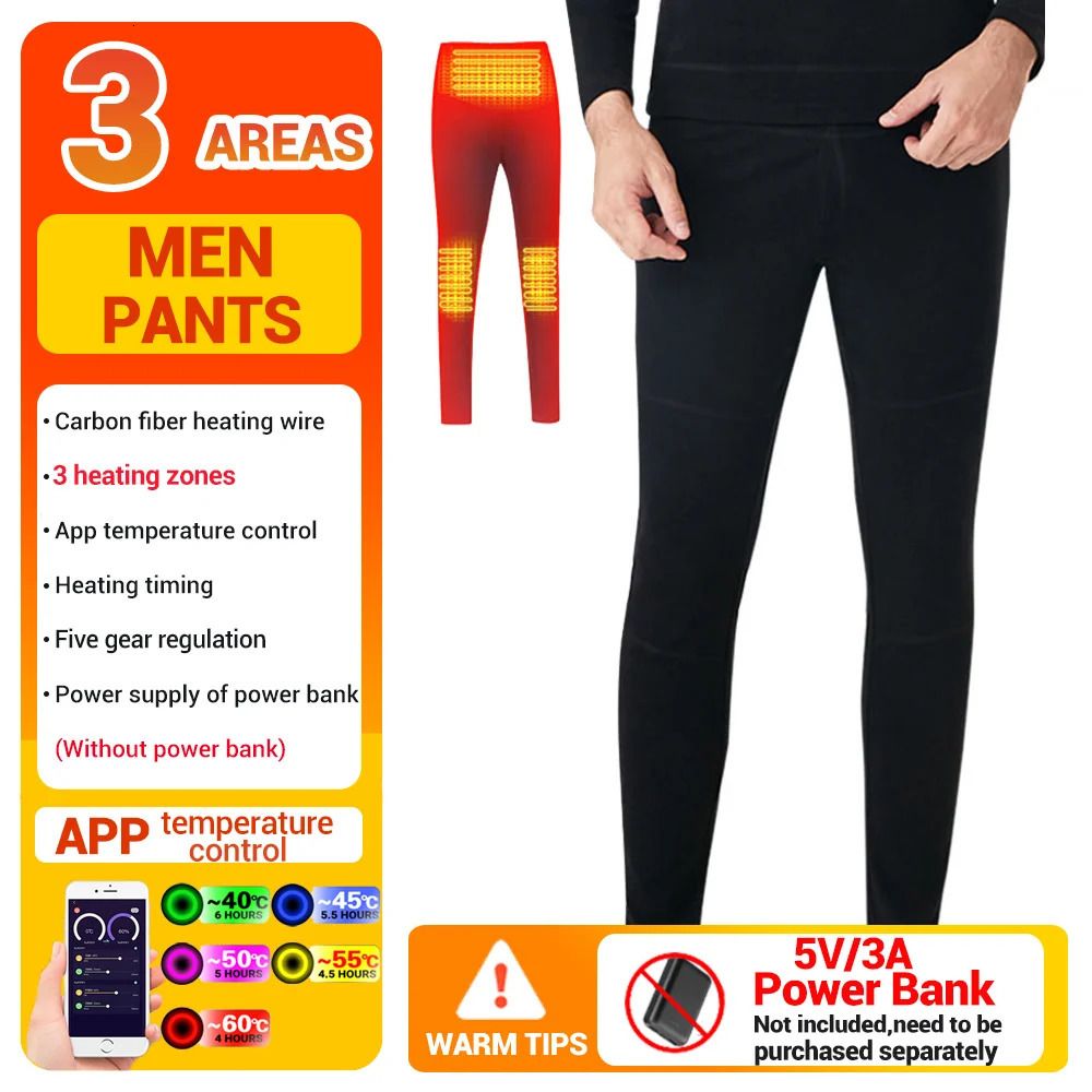 Pantalon 3 zones homme