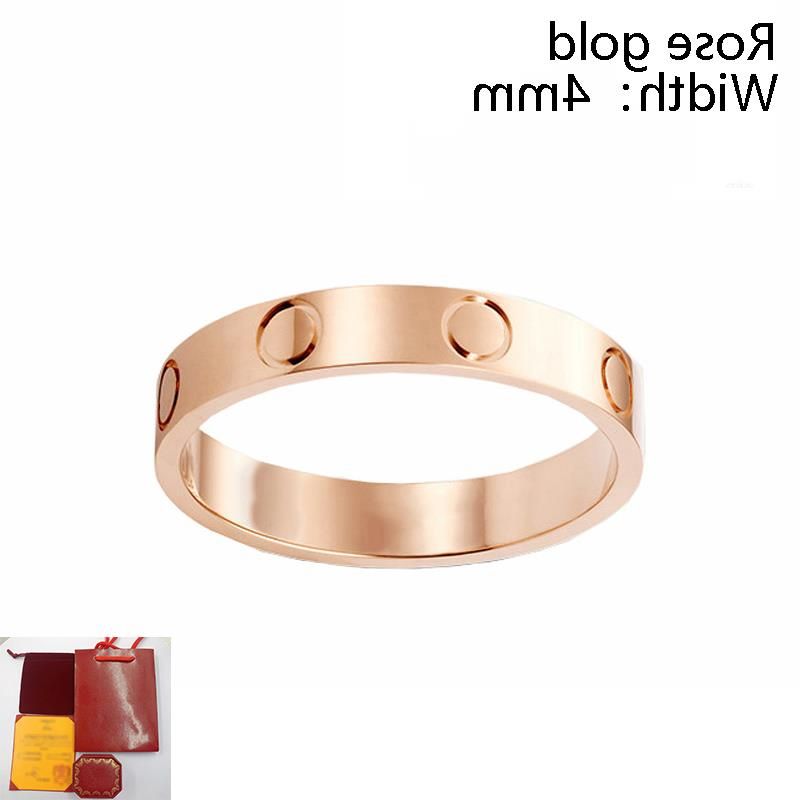 Roségold – 4 mm + Box