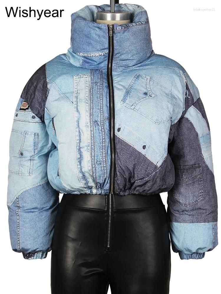 blaue Jacke