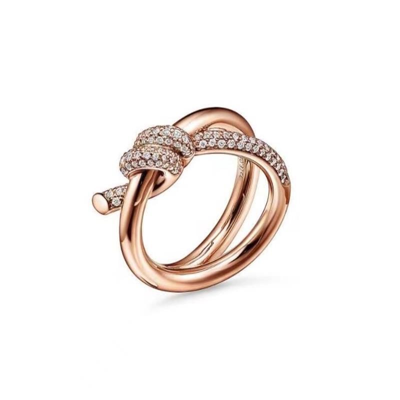 #2 Rose gold with diamonds