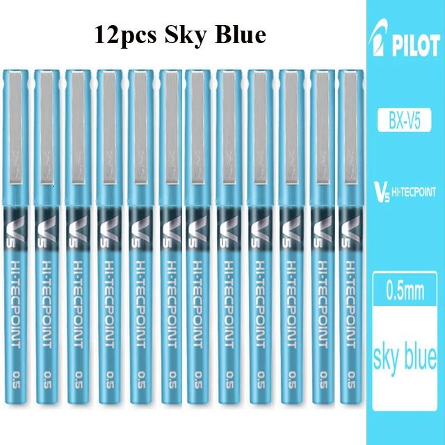 12pcs Bleu Ciel