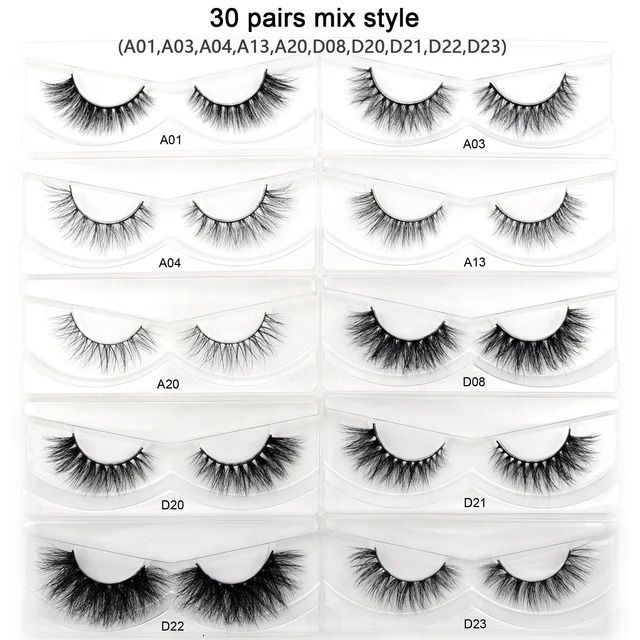 30 paires mix10