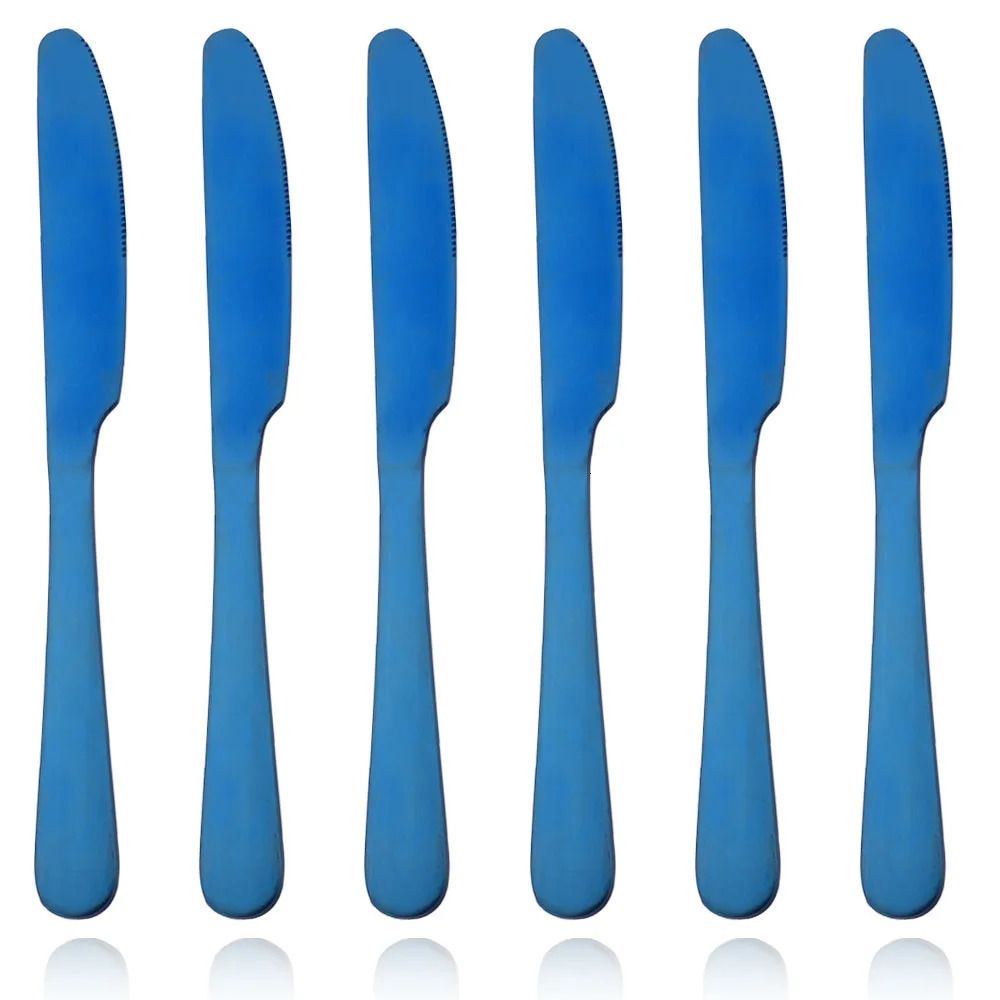 6 unidades de faca Dink Azul