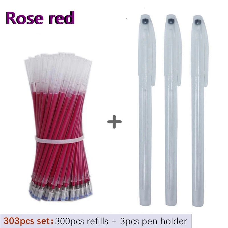 Ensemble rouge 303pcs-rose