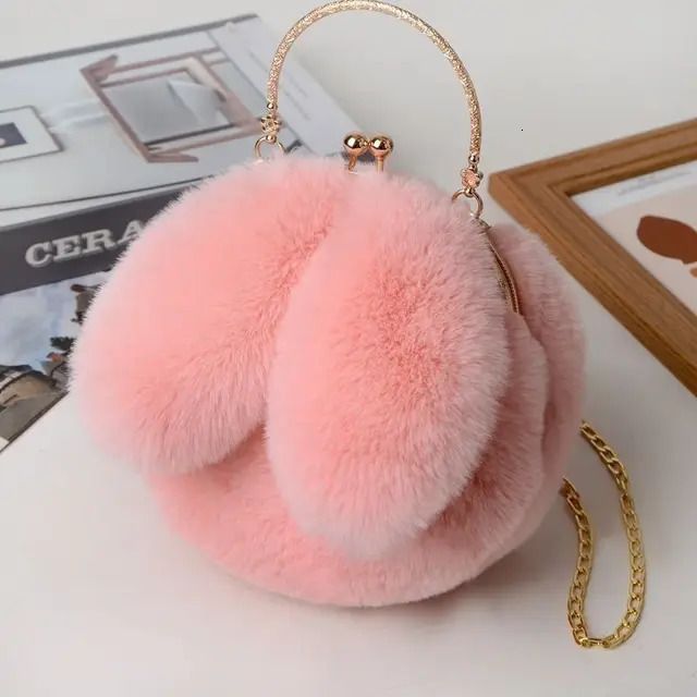 clip bag korean pink