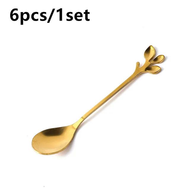 6pc-leaf Spoon