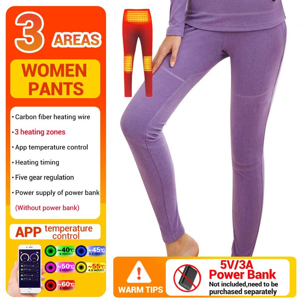 Pantalon 3 zones femme